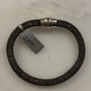 💕BRACELET Italian Made Charcoal Mesh Offers